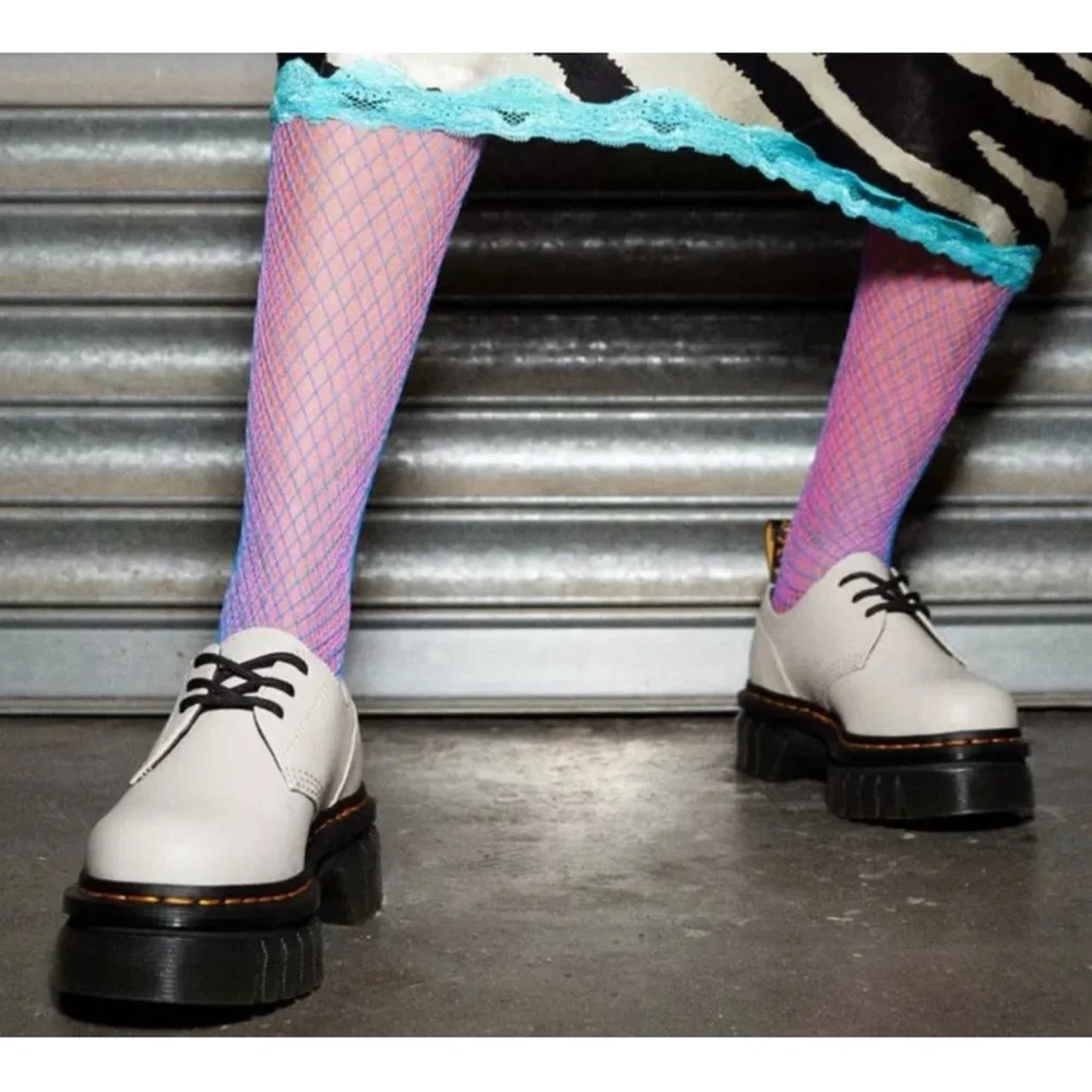 *Dr. Martens Audrick Nappa Leather Platform Shoes